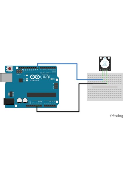 Aktif Buzzer Ses Modülü Arduino 5Vdc 30Ma 85Dba 10Cm