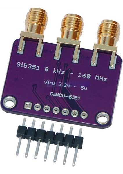 Si5351 8khz / 200Mhz Sinyal Üreteç Modül 3 Kanal Frekans Saat Kare Dalga fiyatları