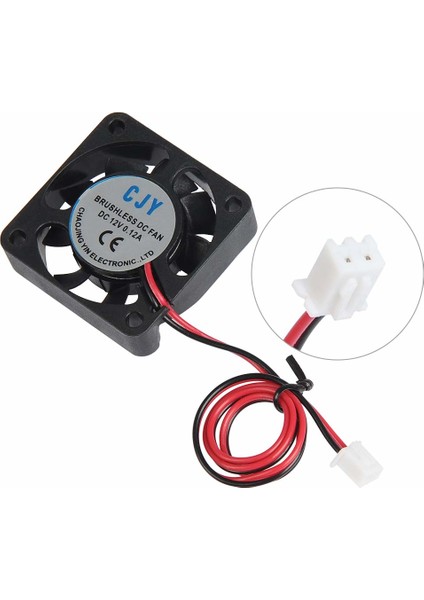 Dc 12V Fan 4X4CM 40X40MM -- Soğutucu Kuluçka Peltier Ekran Kartı modelleri