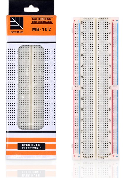 Breadboard Mb-102 830 Hücre Mb102 Büyük Boy Bread Board Proto