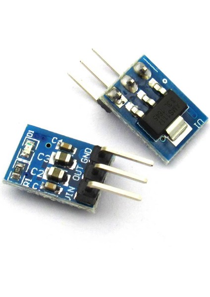 AMS1117 3.3V Dıp Modül 3V3 800MA Voltaj Düşürücü 3 Pin Header Çı