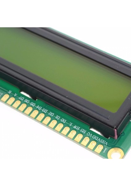 2X16 Karakter LCD Yeşil Backlight 1602A Arduino 16X2 fırsatları
