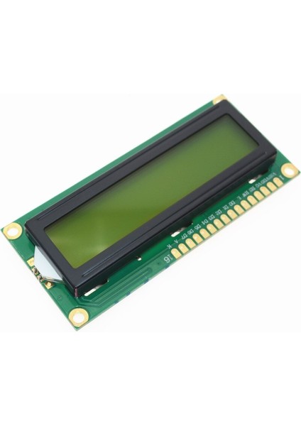 2X16 Karakter LCD Yeşil Backlight 1602A Arduino 16X2 indirimleri