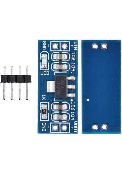 AMS1117 3V3 Modül Voltaj Regülatörü 3.3V Güç Kaynağı Modülü Volta