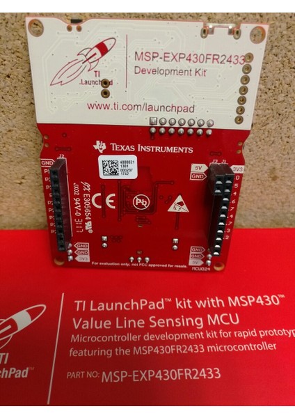 MSP-EXP430FR2433 Launchpad Geliştirme Kiti