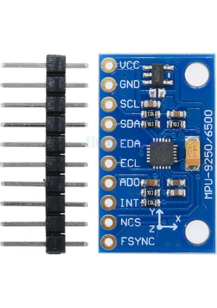 Mpu 9250 9 Eksen Gyro Hızlandırıcı Manyetometre Sensör Modül 9dof
