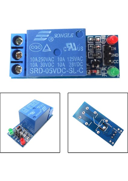 1 Kanal 5V Röle Modül Ac 250V 10A Arduino