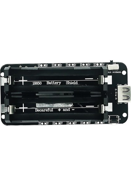 2x 18650 Pil Şarj Kartı V8 Battery Shield Lityum Li-On Powerbank