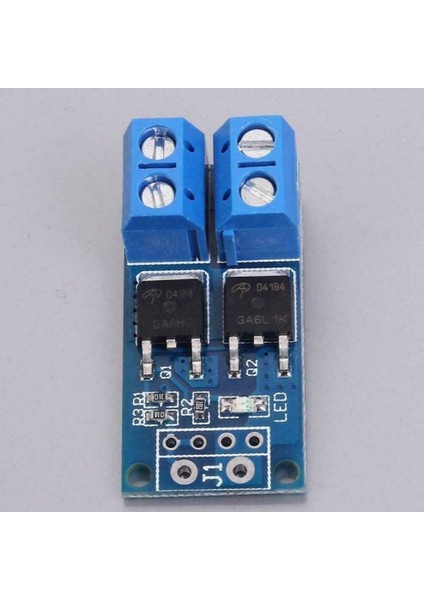 15A 400W Pwm Kontrollü Mosfet Anahtarlama Kartı Motor LED Selonoi