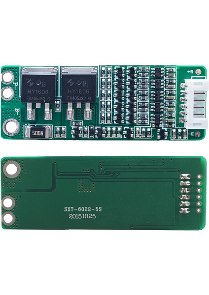 5s 15A Bms Lityum Li-Ion Batarya Koruma Kartı 5x 18650 Pil Lipo modelleri