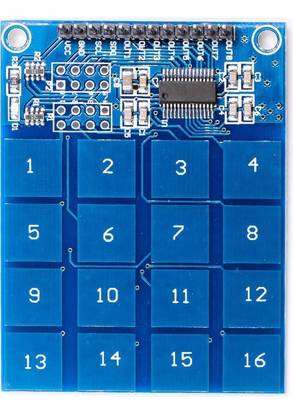 TTP229 16 Buton Dokunmatik Sensör Modülü Kapasitif Dijital Tuş Algılayıcı Anahtar Keypad