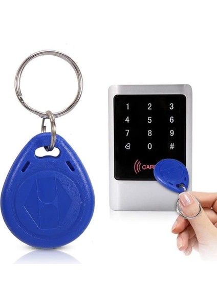 125Khz Rfid Manyetik Anahtarlık Proximity Göstergeç 125 Khz Kapı Geçiş Personel Takip Em4100