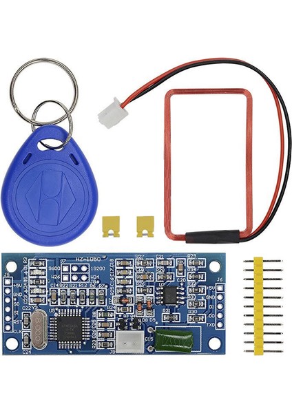 HZ-1050 125 Khz Rfıd Okuyucu Kablosuz Personel Stok Takip Kart 5V