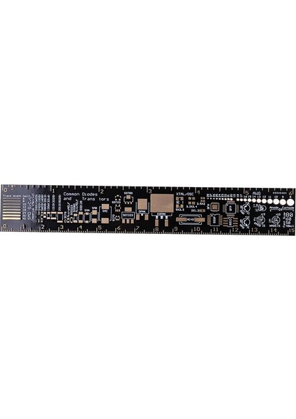 15CM Pcb Cetvel Referans Cetveli Reference Ruler Smd Komponent