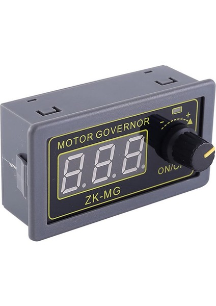 Zk-Mg 30V 5A Dc Motor Sürücü Pwm Hız Kontrol Panel Tip Kutu %0-100 Hız Ayarı Soft Start LED Şerit