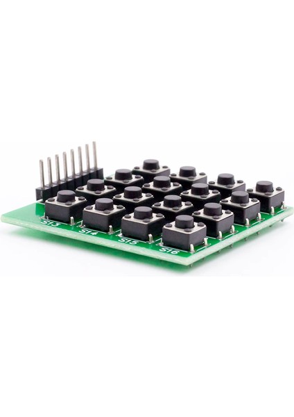 4x4 16 Buton Keyboard 4 x 4 Keypad Matrix Tuş Takımı