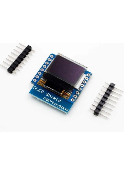 Wemos D1 Mini OLED Shield Modül 64X48 Pixel LCD Wireless Wifi Iot