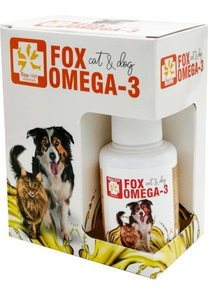 Alpha Fox Kediler Için Omega-3 100GR Fox