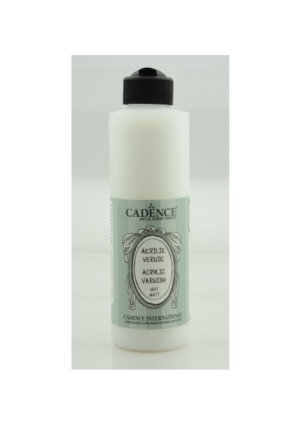 Akrilik Mat Vernik 250 ml
