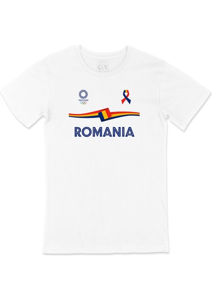 Romanya Tokyo 2020 Olimpiyatları Tişört