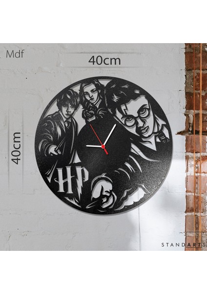 W'clock Dekoratif Duvar Saati - Harry Potter