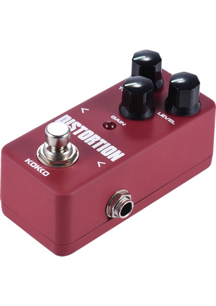 Kokko Fds2 Mini Distortion Pedalı Portatif Gitar Efekt Pedalı (Yurt Dışından)