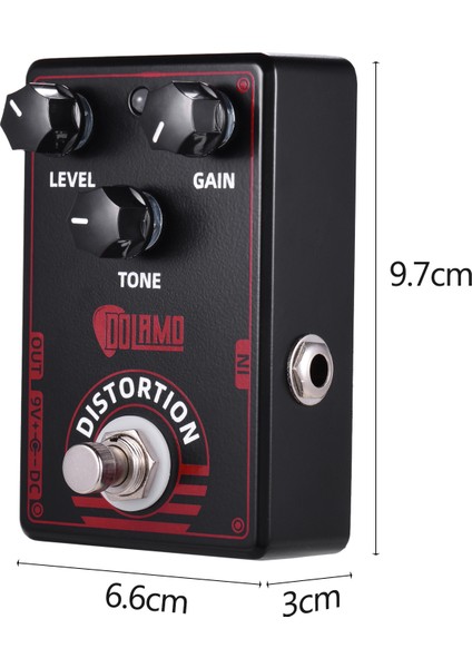 D-4 High Gain Distortion Gitar Efekt Pedal True British (Yurt Dışından)