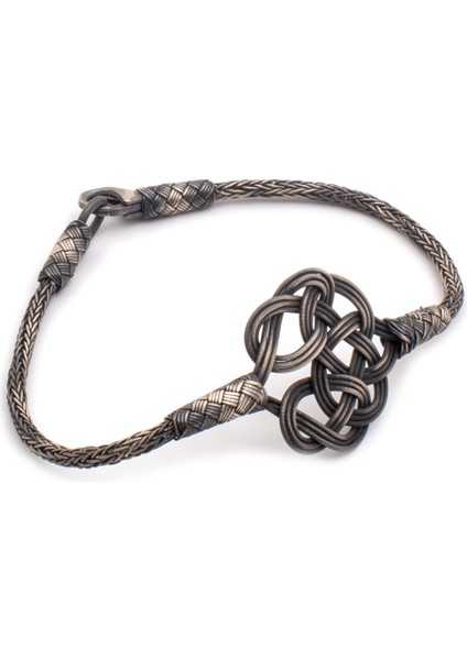 Gümüş Kazaziye Yarım Düğüm 17 cm Bileklik fiyatları