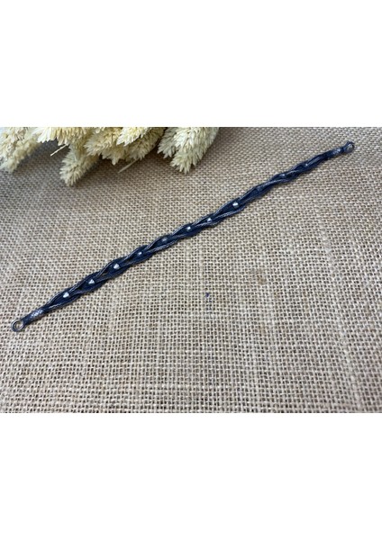 Oksitli Gümüş Kazaziye 17 cm Bileklik modelleri