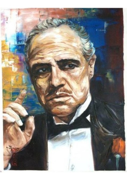 Baba Sayılarla Boyama Seti 40 x 50 cm