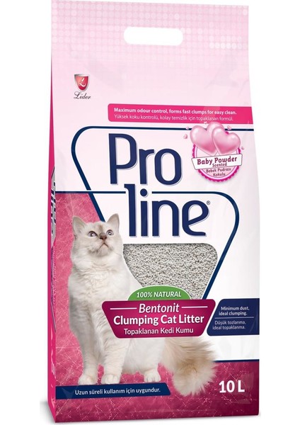 Babypowder Kedi Kumu Parfümlü 10 Lt 4 Adet