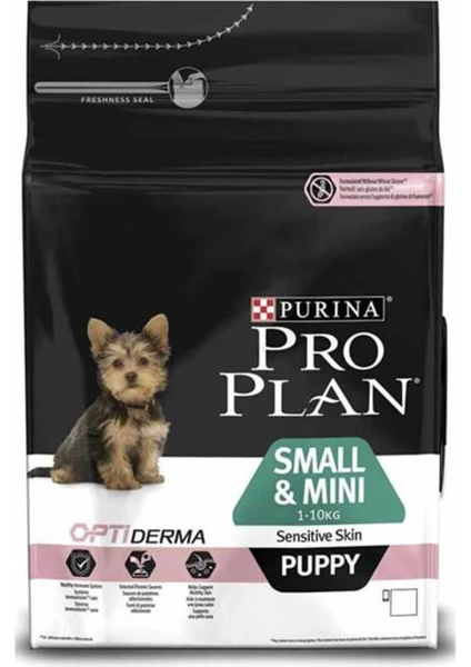 Pro Plan Sensitive Somonlu Küçük Irk Yavru Kuru Köpek Maması 3 kg