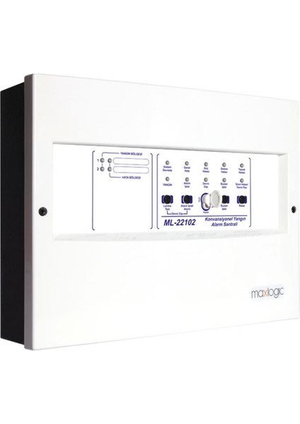 ML-22102 Konvansiyonel Yangın Alarm Santrali, 2 Bölge
