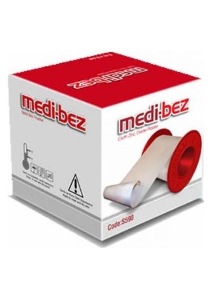 Medibez 2,5x5 - Bez Flaster 2,5cm x 5m - 10 Adet