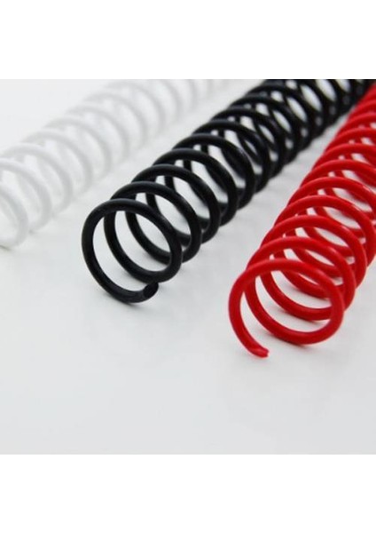 20 mm 48 Loop 4:1 Plastik Helezon Spiral Şeffaf 100'LÜ