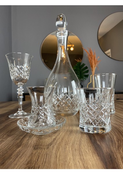 6 Kişilik Dekorlu Cam Su Takımı 31 Parça fiyatları