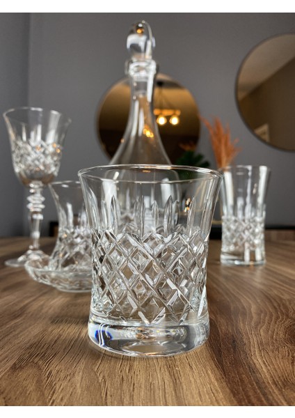 6 Kişilik Dekorlu Cam Su Takımı 31 Parça modelleri