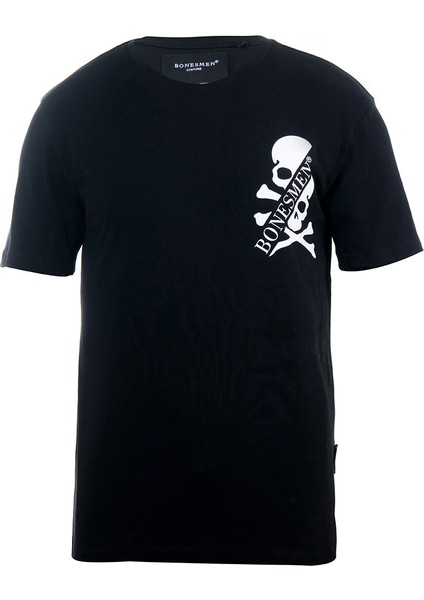 Yuvarlak Yaka T-Shirt Double Skull