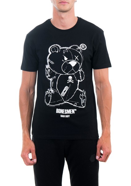 Yuvarlak Yaka T-Shirt "bad Boy" fiyatları