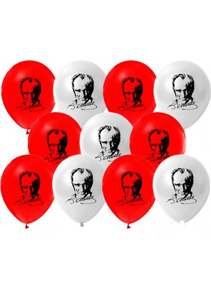 Nedi Balon Atatürk Baskılı 12" 16’lı