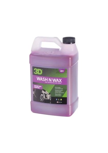 Wash N Wax- Cilalı Oto Şampuanı 3.79 Lt.