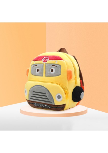 Karikatür Araba Çocuk Peluş Sırt Çantası (Yurt Dışından) fiyatları