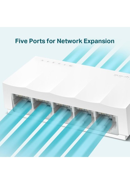 LS1005 5 Port Litewave Masaüstü Switch