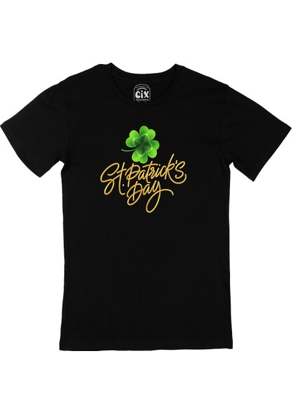 St Patricks Day Siyah Tişört