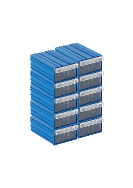 Sembol 105 Plastik Çekmeceli Kutu 110X170X65MM (10 Adet)