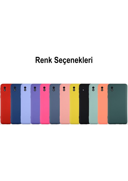 Samsung Galaxy A01 Core Kapak Içi Kadife Kamera Korumalı Lansman Silikon Kılıf - Siyah indirimleri