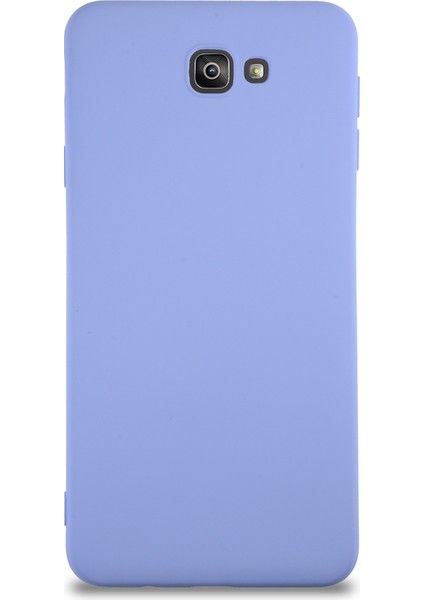 Samsung Galaxy J7 Prime 2 Kapak Içi Kadife Lansman Silikon Kılıf - Lila