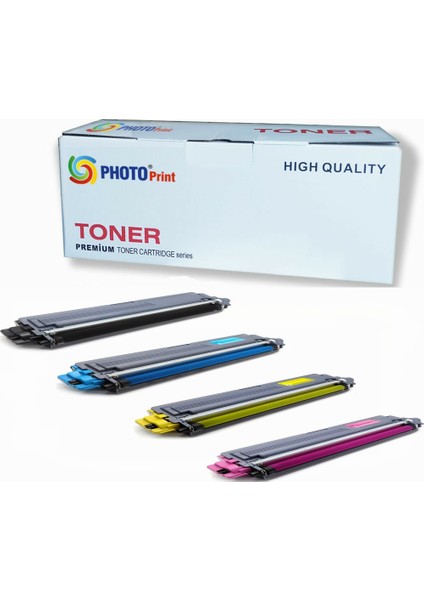 Photo Print® TN-221-TN-241-TN-251-TN-261 DCP-9015CDW 1set Muadil Toner 1400 Syf Renkli