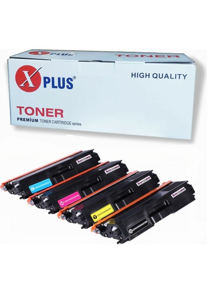 Xplus® Brother Uyumlu TN-315-TN-325-TN-345 MFC-9460CDN 1set Muadil Toner 4000 Syf Renkli