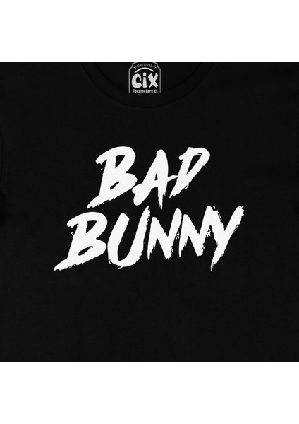 Bad Bunny Siyah T-Shirt